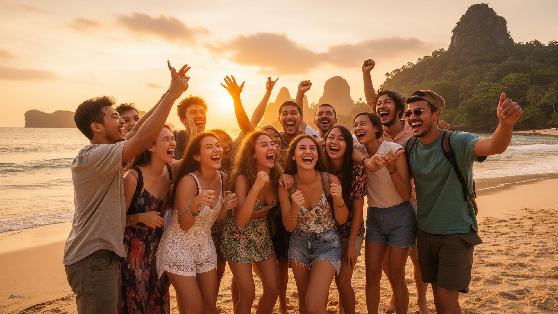 Group travel adventure